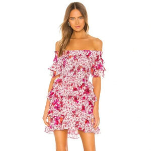 MISA Los Angeles Inga Dress Gardenia Size M